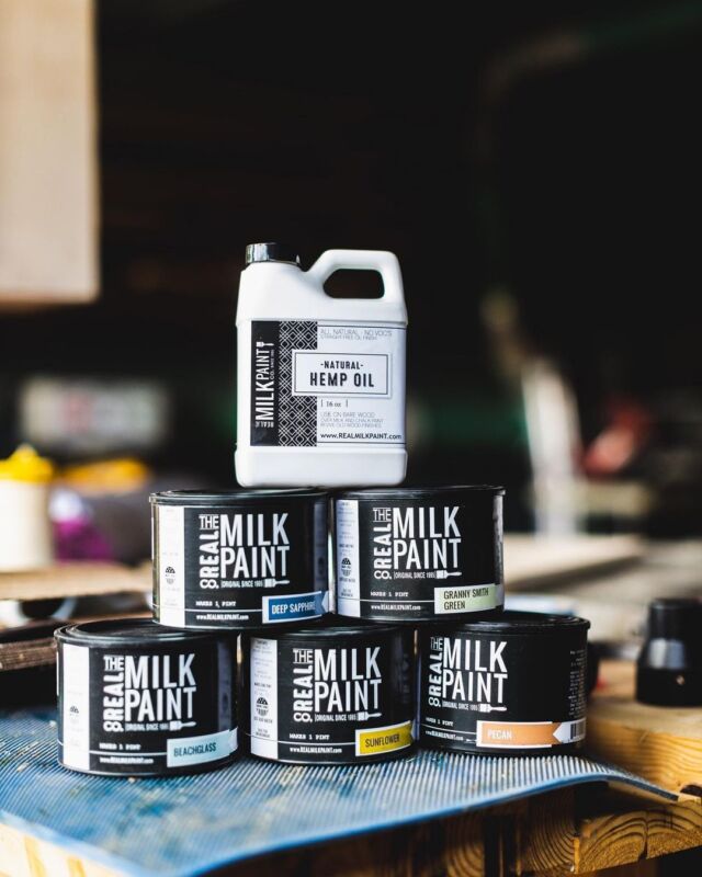 non-toxic paints and oils from Real Milk Paint