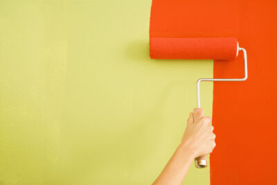 painting walls with non-toxic paint