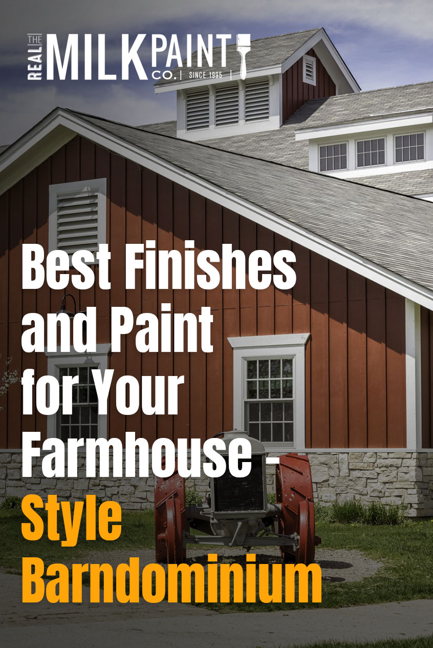 Farmhouse painted with Real Milk Paint