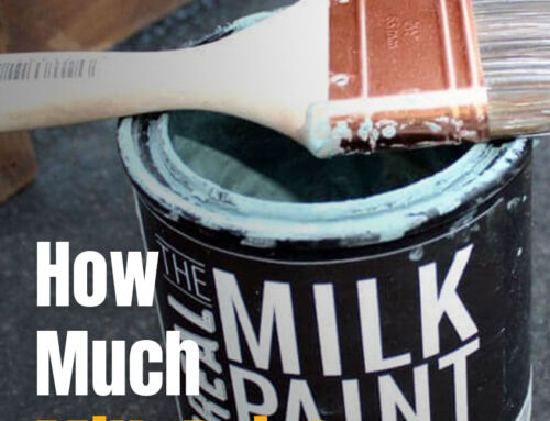 How Much Milk Paint Do I Need?