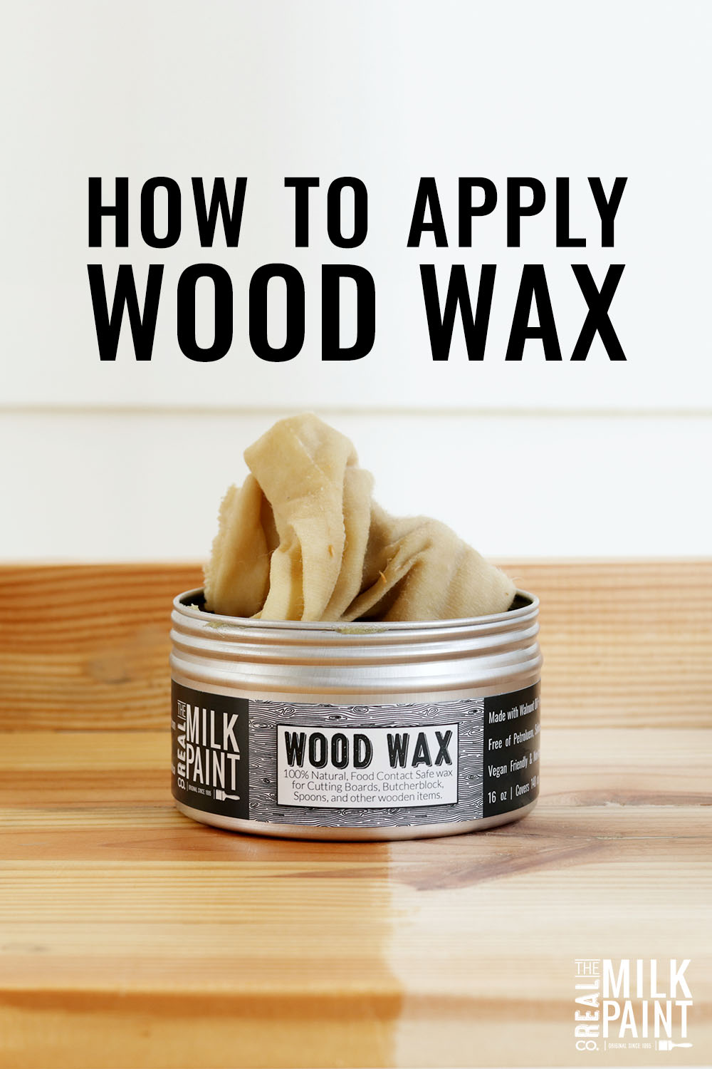 How to make natural wood wax 