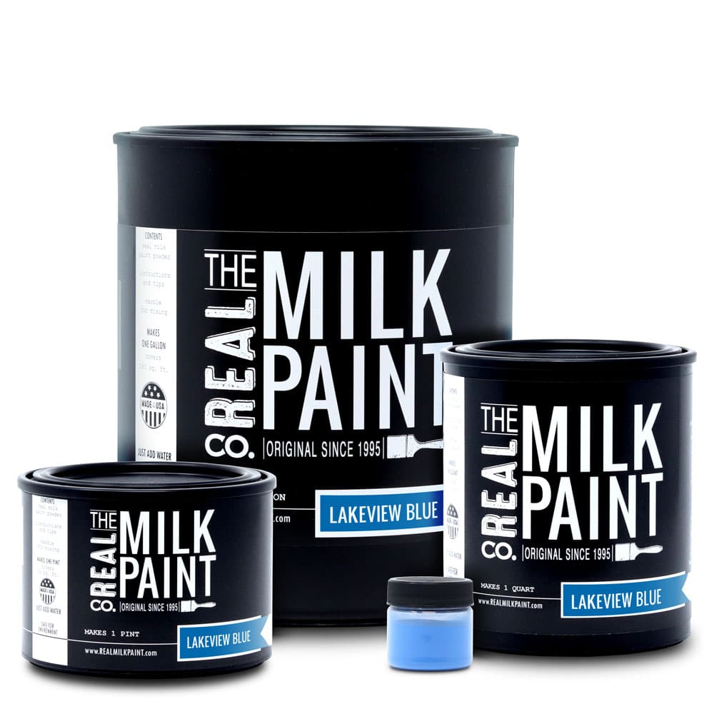 Lakeview Blue Colored Milk Paint