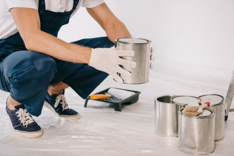 Preparing Milk Paint for Storage