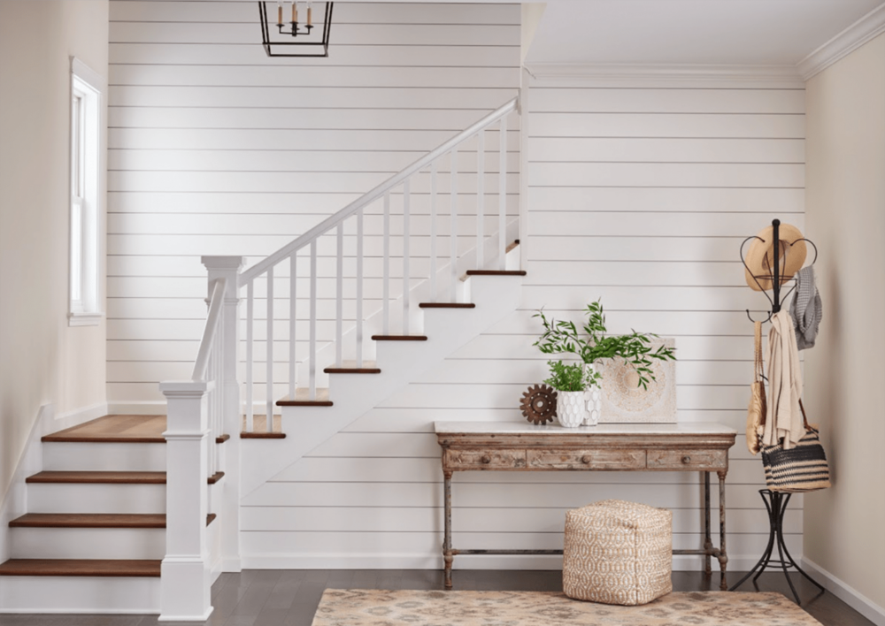 Our Step-by-Step Guide to Painting Shiplap with Milk Paint