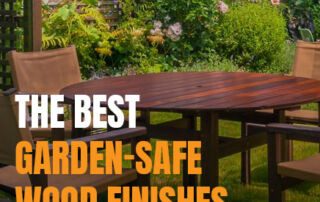 garden furniture finished with non toxic finishes