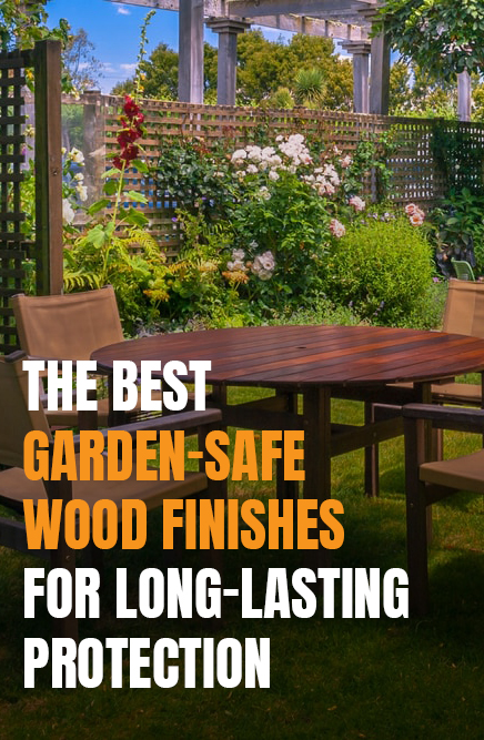 garden furniture finished with non toxic finishes