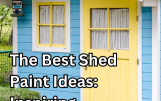 the best shed paint ideas